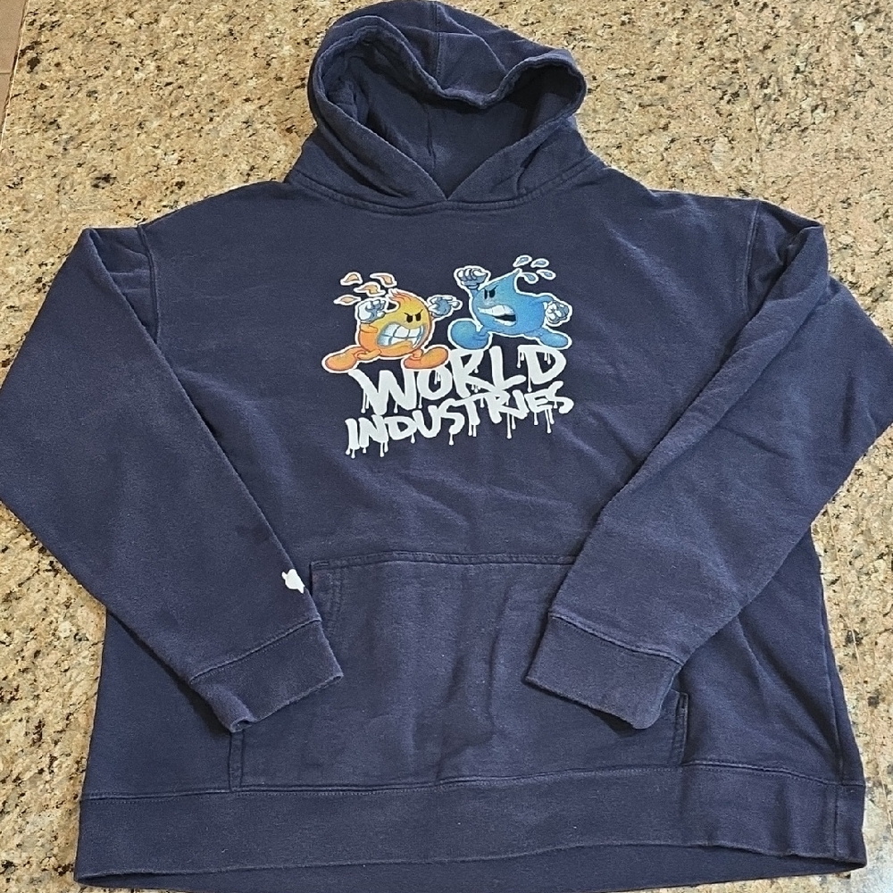 World Industries Navy Hoodie